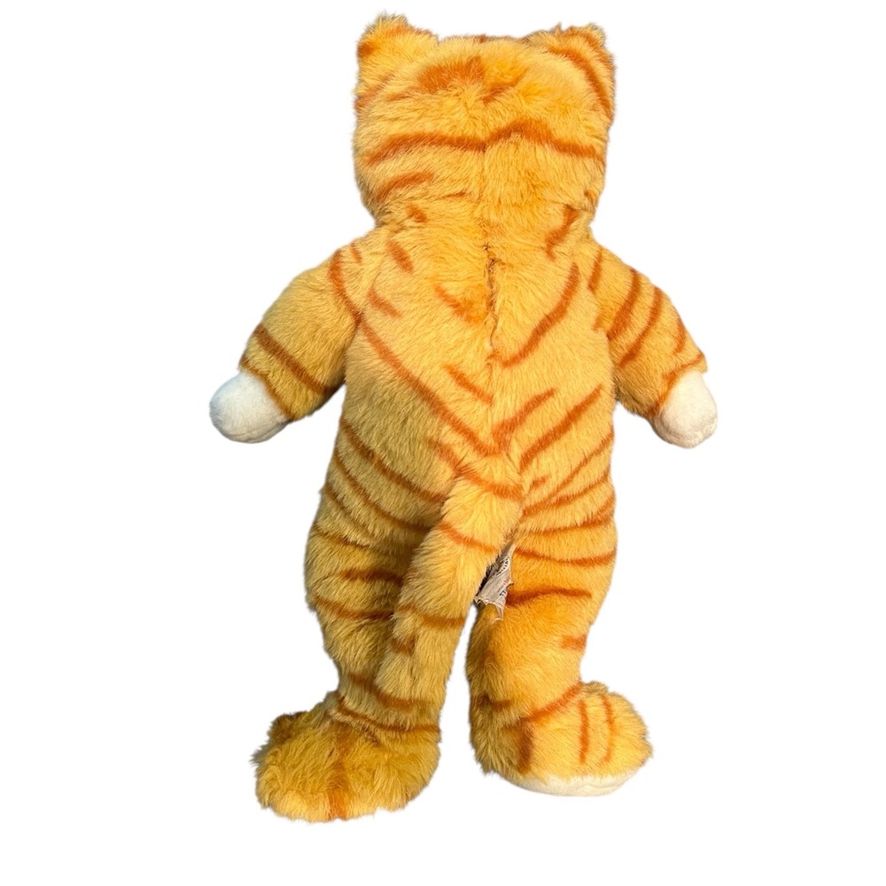 Build-A-Bear Orange and White Striped Cat Plush - Picture 3 of 5